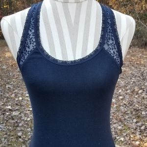 Navy Hollister Tank